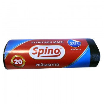 Prügikotid SPINO 20L, 20tk,...